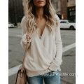 Autumn Thick Deep V Neck Coat